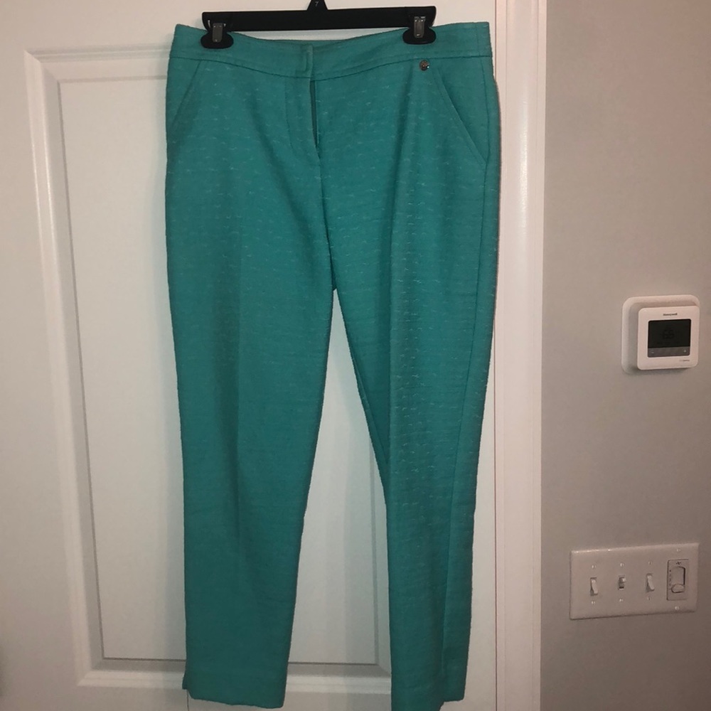 Aqua blue Capri pants